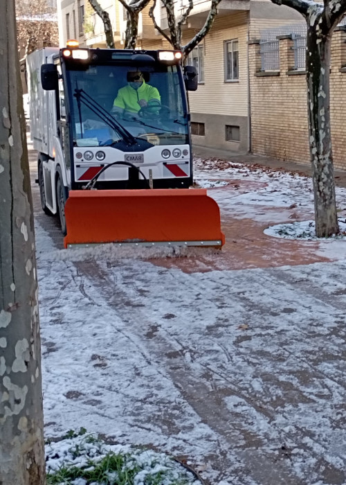 El Ayuntamiento de Huesca activa el Plan de Emergencia Municipal de Vialidad Invernal